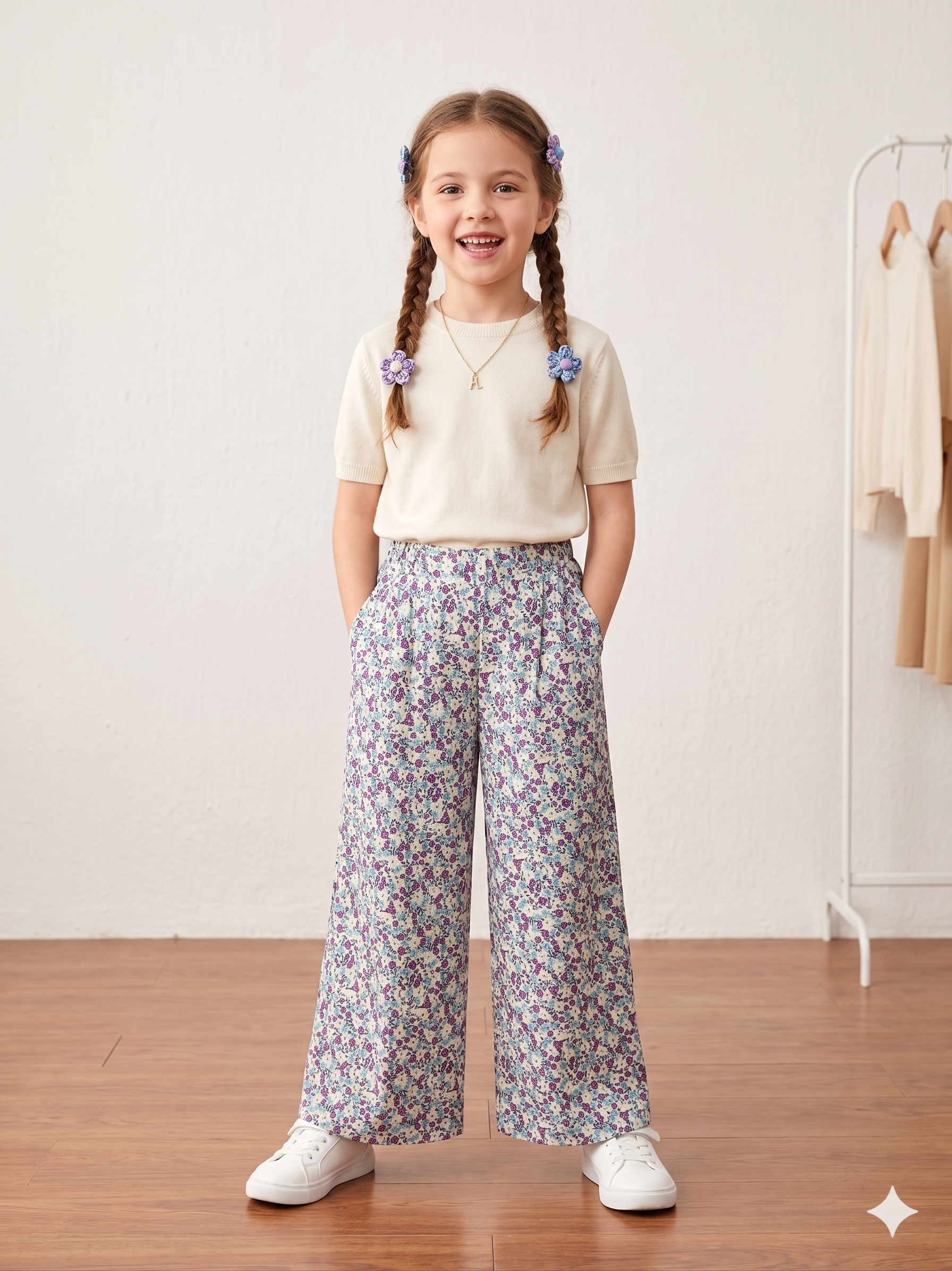 GIRLS FASHION TROUSERS