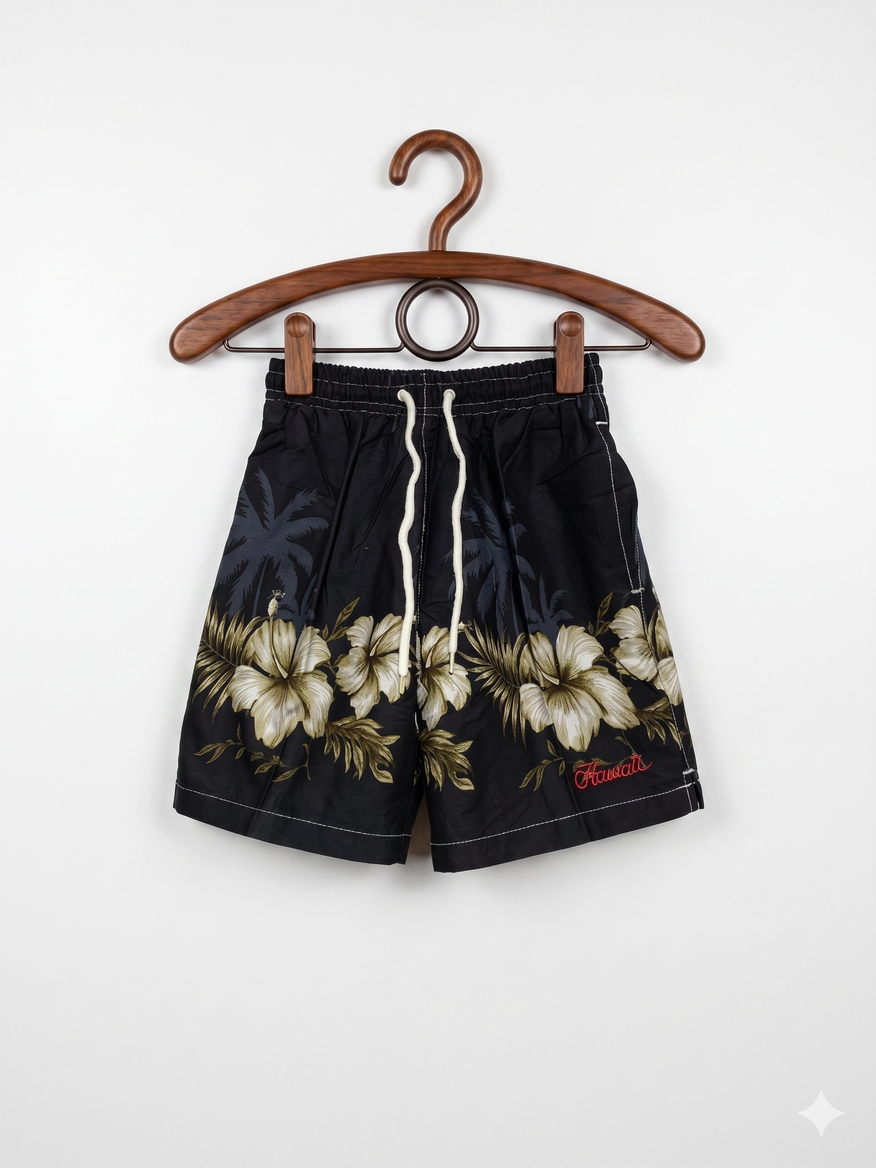 Boys Hawaiian Tropical Floral Swim Shorts - Size Medium (5- 6 Years) AB1
