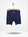 GAP Kids Boys Navy Blue Elastic Waist Canvas Chino Shorts - Size XL 14/16 Estimated Age 14-16 Years AB1