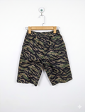 Glazos Boys Tiger Stripe Camouflage Cargo Shorts - Size 160 Estimated Age 13-14 Years AB1