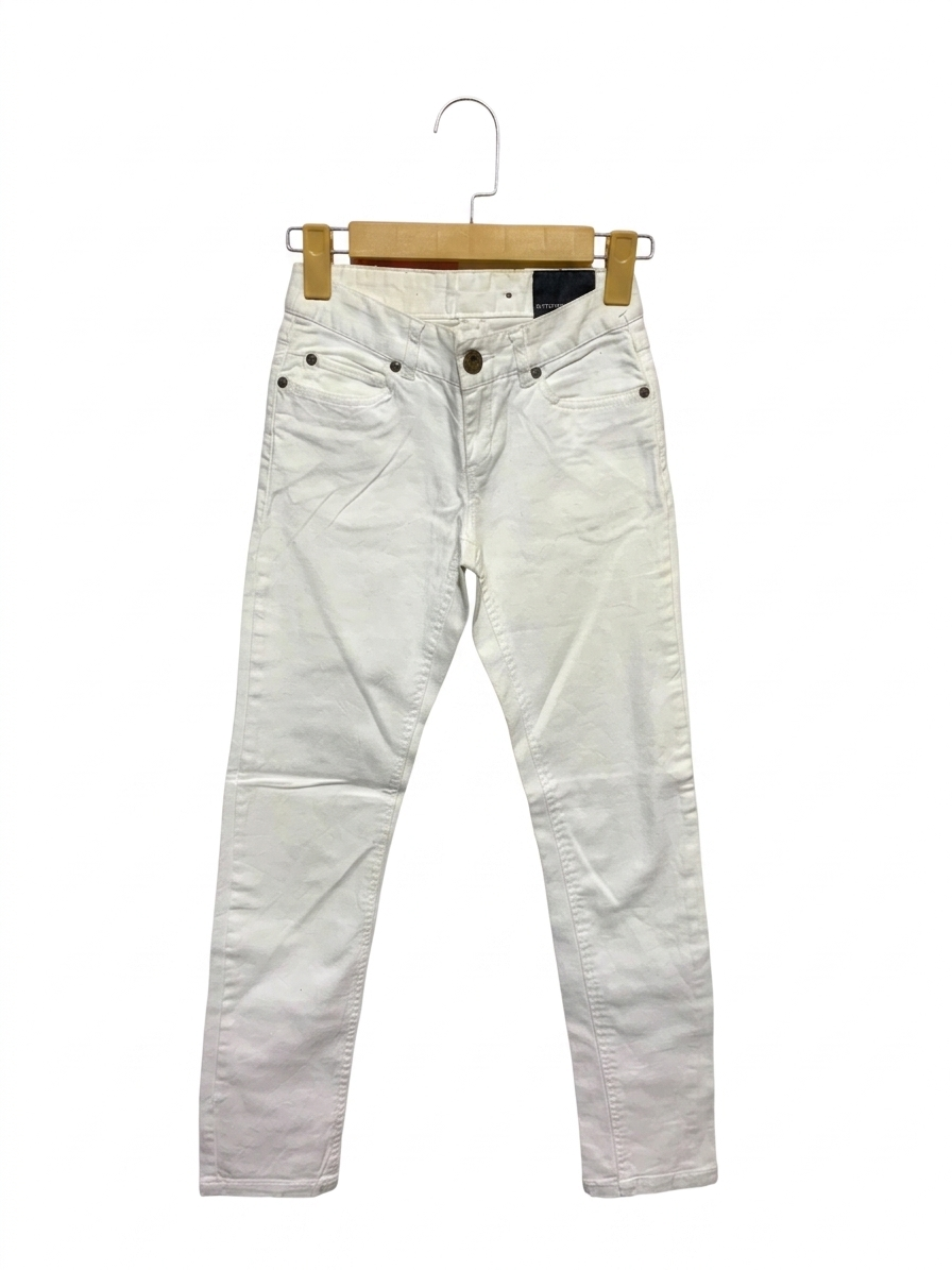 Outfitters Nation Girls White "Energetic Denim" Slim Fit Jeans - Size 21/28 AB1