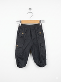 Kids Black Multi-Pocket Performance Cargo Pants - Size Estimated Age 6–7 Years AB1