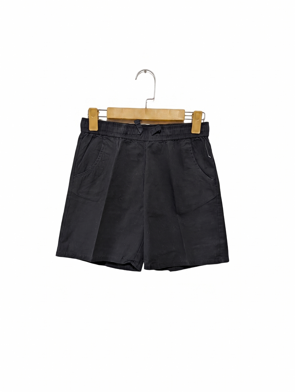 Cat & Jack Boys Solid Black Everyday Chino Shorts - Size XL (14) Estimated Age 13-14 Years AB1
