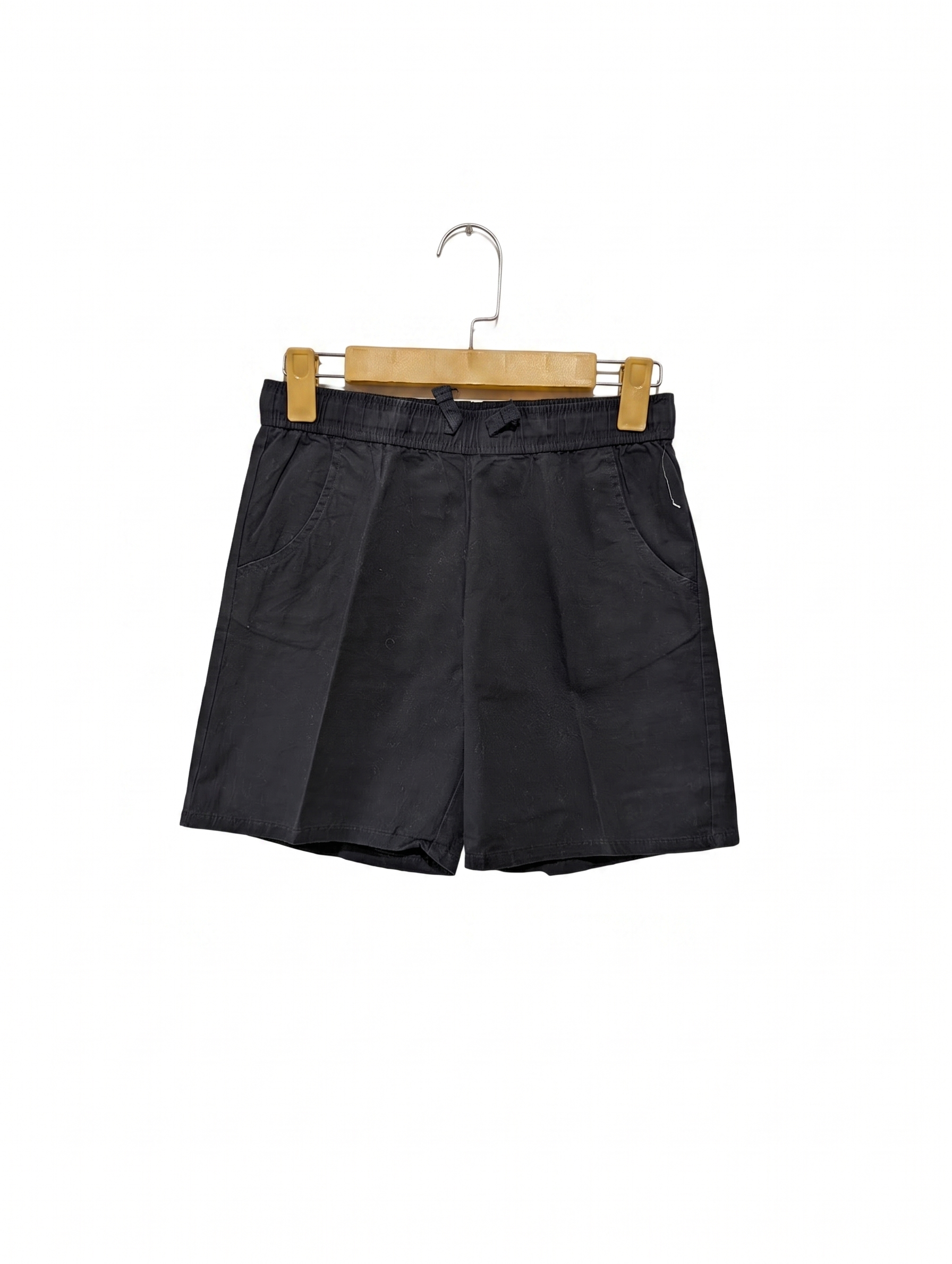 Cat & Jack Boys Solid Black Everyday Chino Shorts - Size XL (14) Estimated Age 13-14 Years AB1