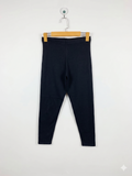 Primark Cares Girls Solid Jet Black Stretch Leggings - Size 13-14 YRS / 164CM (Estimated Age 13-14 Years) AB1