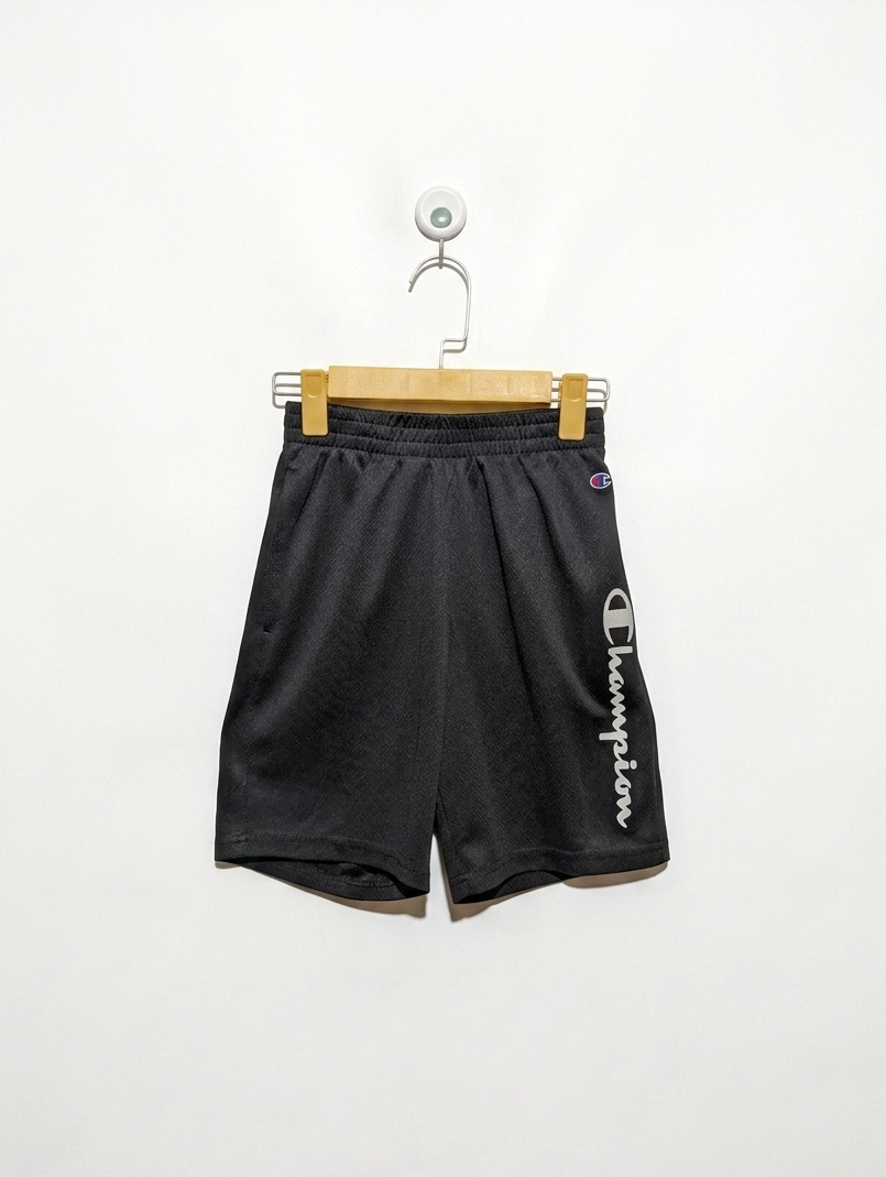 Champion Boys Black "Sporty" Athletic Shorts - Size Estimated Age 10-12 Years AB2