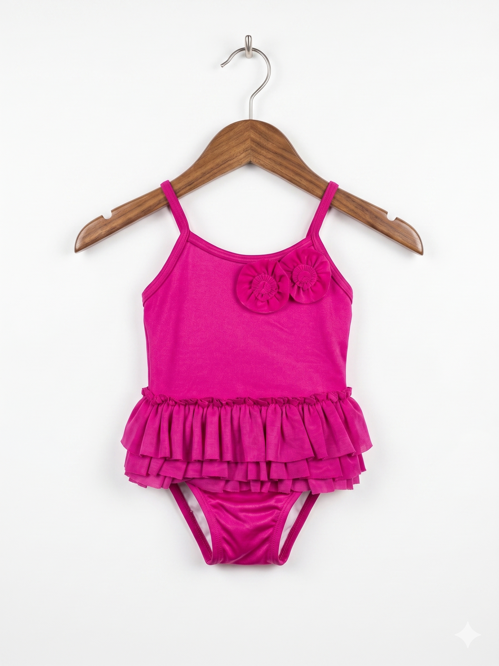 Crazy 8 Baby Girls Hot Pink Tutu Swimsuit - Size 6-12 Months (0.5 to 1 Year) - AB1