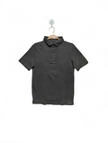 Kiabi Boys Charcoal Grey Short-Sleeve Polo Shirt - Size Estimated Age 10 Years AB2