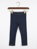 The Children's Place Toddler Girls Dark Wash Denim Jeggings - Size 3T AB1