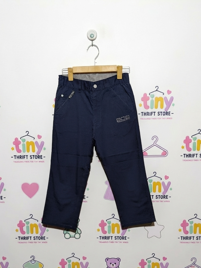 Blue Cross Boys Navy Casual Pants - Size S (Estimated Age 7-8 Years) AB2
