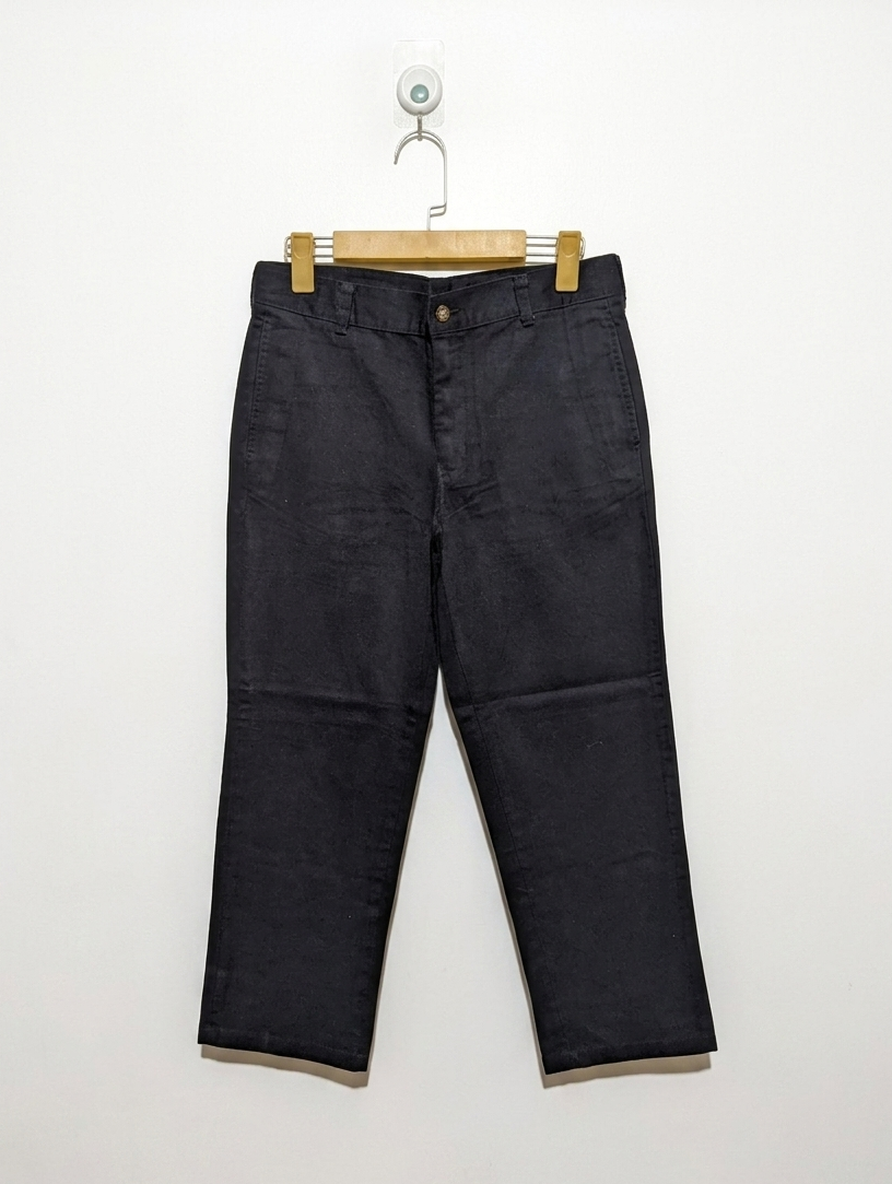 George Boys Black Classic "Husky" Fit Pants - Size Estimated Age 10-12 Years AB2