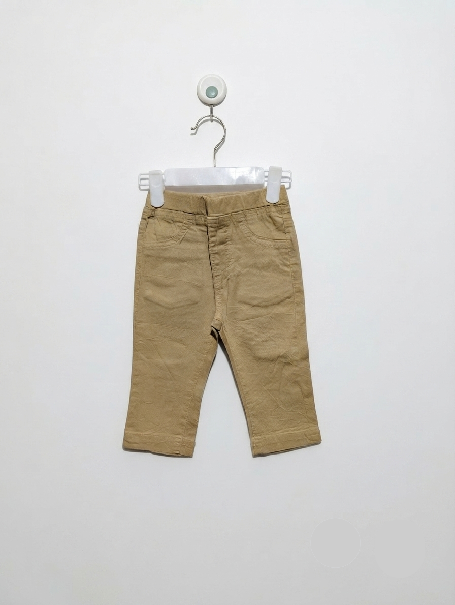 Kids Brand Baby Boys Khaki Casual Jogger Trousers - Size Estimated Age 2 to 3 Years AB2