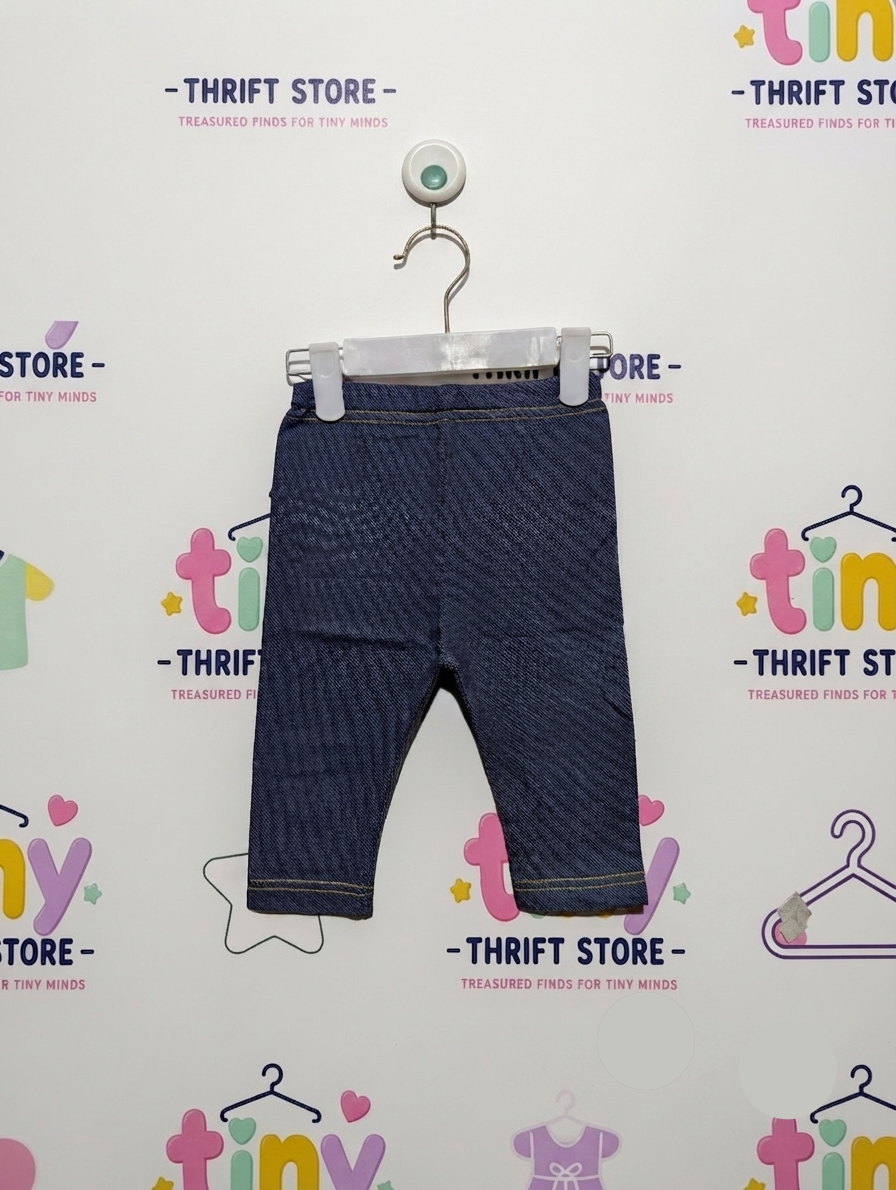 Elfindoll Classic Boys Denim-Style Pull-On Stretch Trousers - Size Estimated Age 2 Years AB2