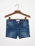 Squeeze Girls' Dark Wash Stretch Denim Shorts - Size 6 AB1