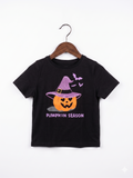 Wonder Nation Toddler Girls Halloween "Pumpkin Season" T-Shirt - Size 3T AB1