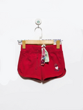 Mayoral Girls Red "Anchor" Athletic Shorts - Size Estimated Age 8 Years AB2