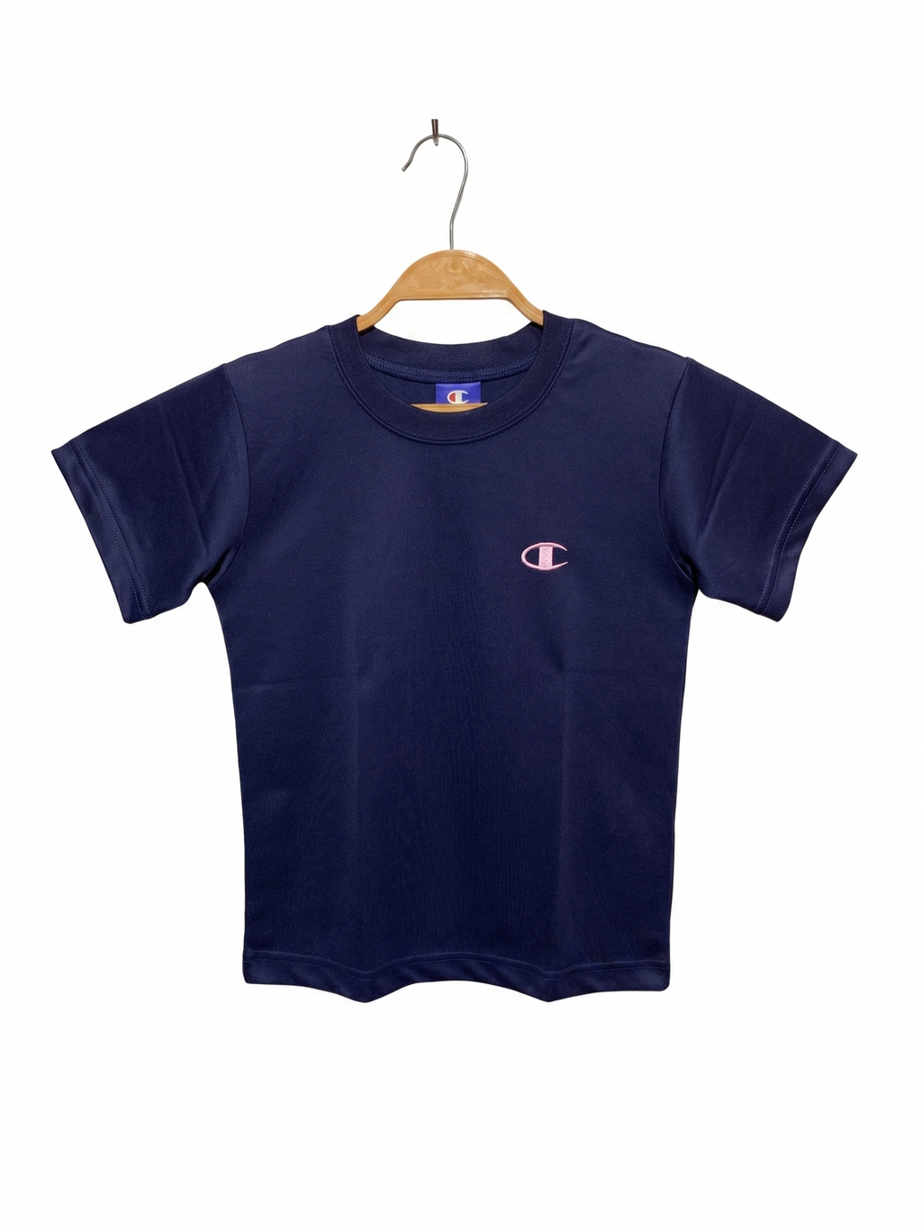 Champion Kids Navy Blue Authentic Athletic Performance Tee - Size Estimated Age 8-9 Years AB1
