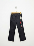 George Girls Black Classic Straight-Leg Trousers - Size 7 Estimated Age 7 Years AB2