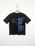 C&A Boys Black "Take It To The Edge" Graphic Short Sleeve Tee - Size 158 Estimated Age 13 Years AB1
