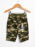 Front view of Garanimals baby boys camouflage cargo pants with tags for 6-9 months.