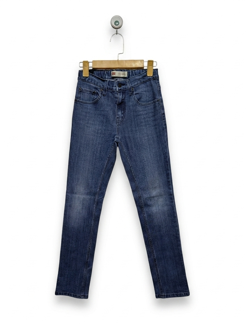 Levi's Boys Classic Blue "510 Skinny" Denim Jeans - Size 152CM (Estimated Age 12 Years) AB2