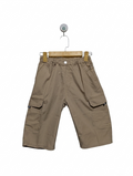 Boys/Girls Beige Cargo Shorts - Size 170 (Estimated Age 14-15 Years) AB2