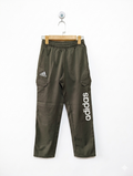 Adidas Boys Olive Green Utility Cargo Track Pants - Size 150 Estimated Age 10-12 Years AB1