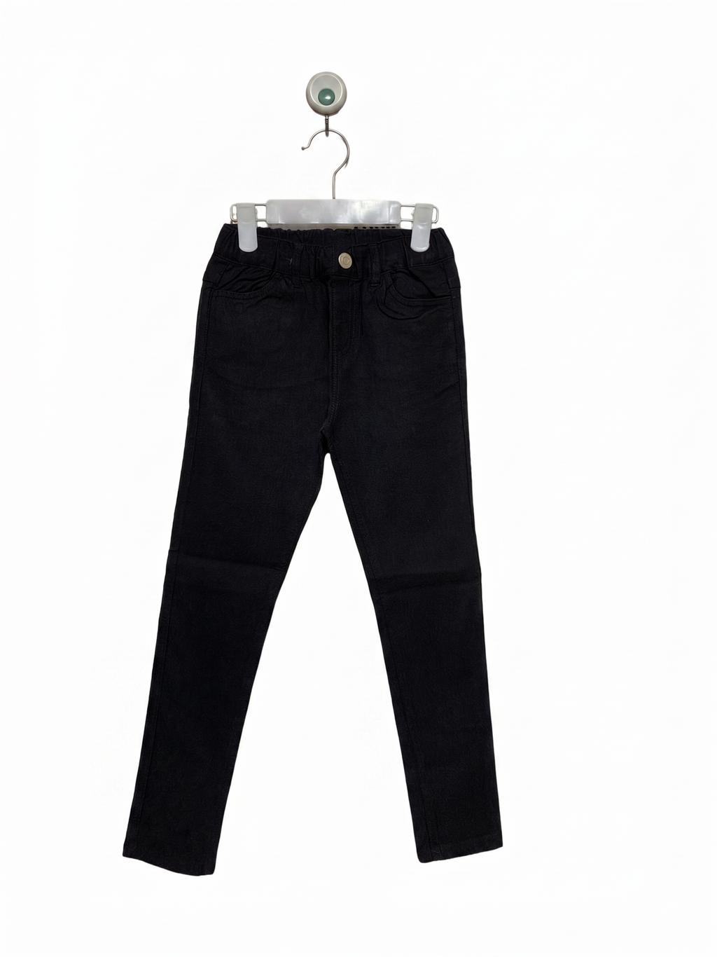 Uniqlo Boys Black Ultra Stretch Skinny Fit Pants - Size 130 (Estimated Age 8-9Y) AB1