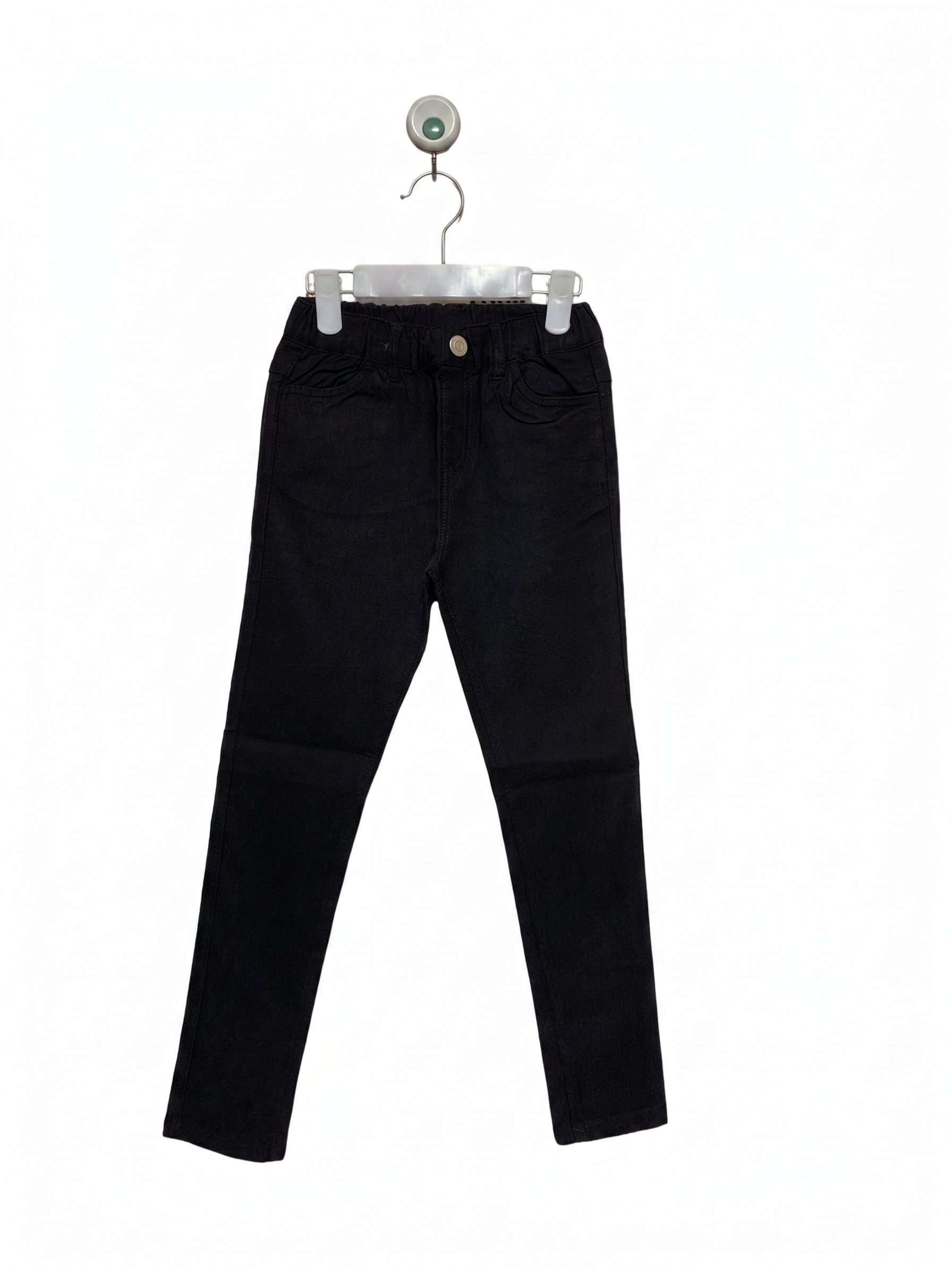 Uniqlo Boys Black Ultra Stretch Skinny Fit Pants - Size 130 (Estimated Age 8-9Y) AB1