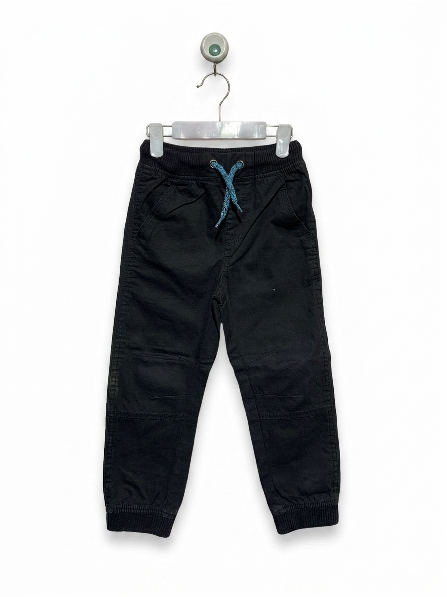 Lupilu Boys' Black Utility Jogger Trousers - Size 4-5 Years AB1