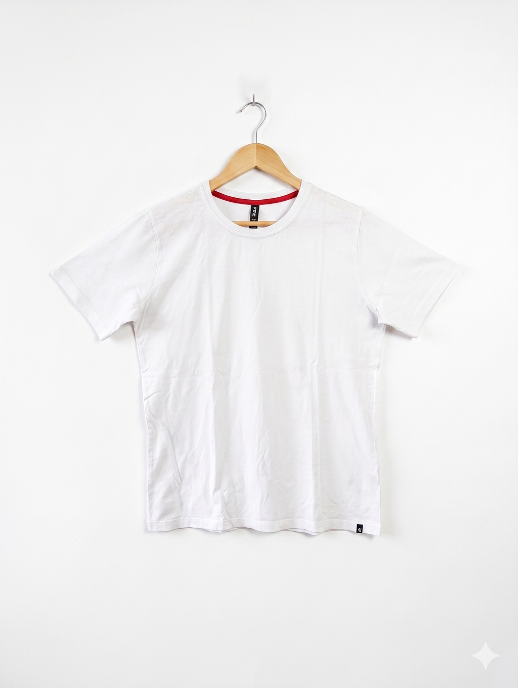 FIT-Z Unisex Boys Plain Solid White Crew Neck Short Sleeve Tee - Size 152/158 Estimated Age 11-13 Years AB1