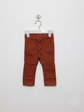TAO (Tape À L'Oeil) Boys Rust Orange Casual Trousers - Size 6M (Estimated Age 3-6 Months) AB2
