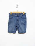Tommy Hilfiger Boys Medium Wash Stretch Denim Jean Shorts - Size 164 Estimated Age 13-14 Years AB1