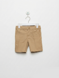 Boys Khaki "Classic Utility" Chino Shorts - Size 4T (Estimated Age 4 Years) AB2