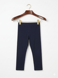 Matalan Kids Essential Black Cotton Stretch Leggings - Size 3-4 Years AB1