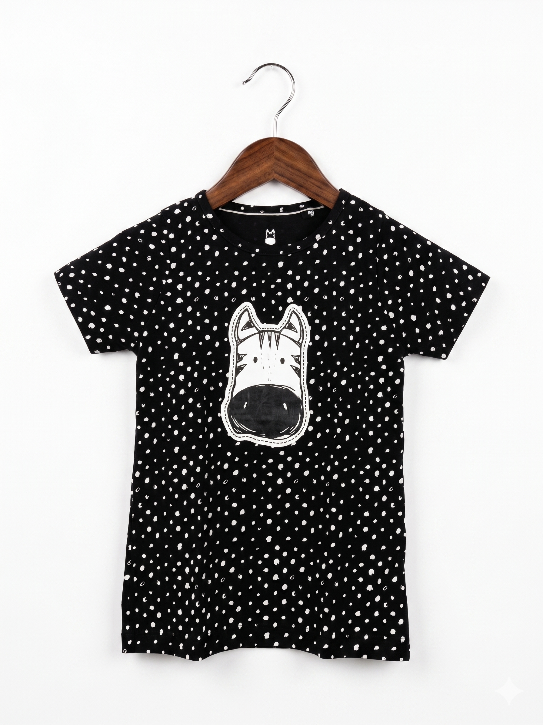 Lupilu Toddler Girls Zebra Polka Dot T-Shirt - Size 2-4 Years AB1