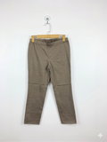 UNIQLO Women's Khaki Ultra Stretch Cropped Leggings Pants – Size S Estimated Age 11 to 12 Years / Petite Adult AB1
