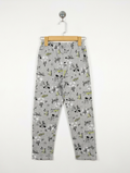 Primark Boys Heather Grey "Soccer Sports" Print Casual Trousers - Size 10-11 Years (Estimated Age 10-11 Years) AB2