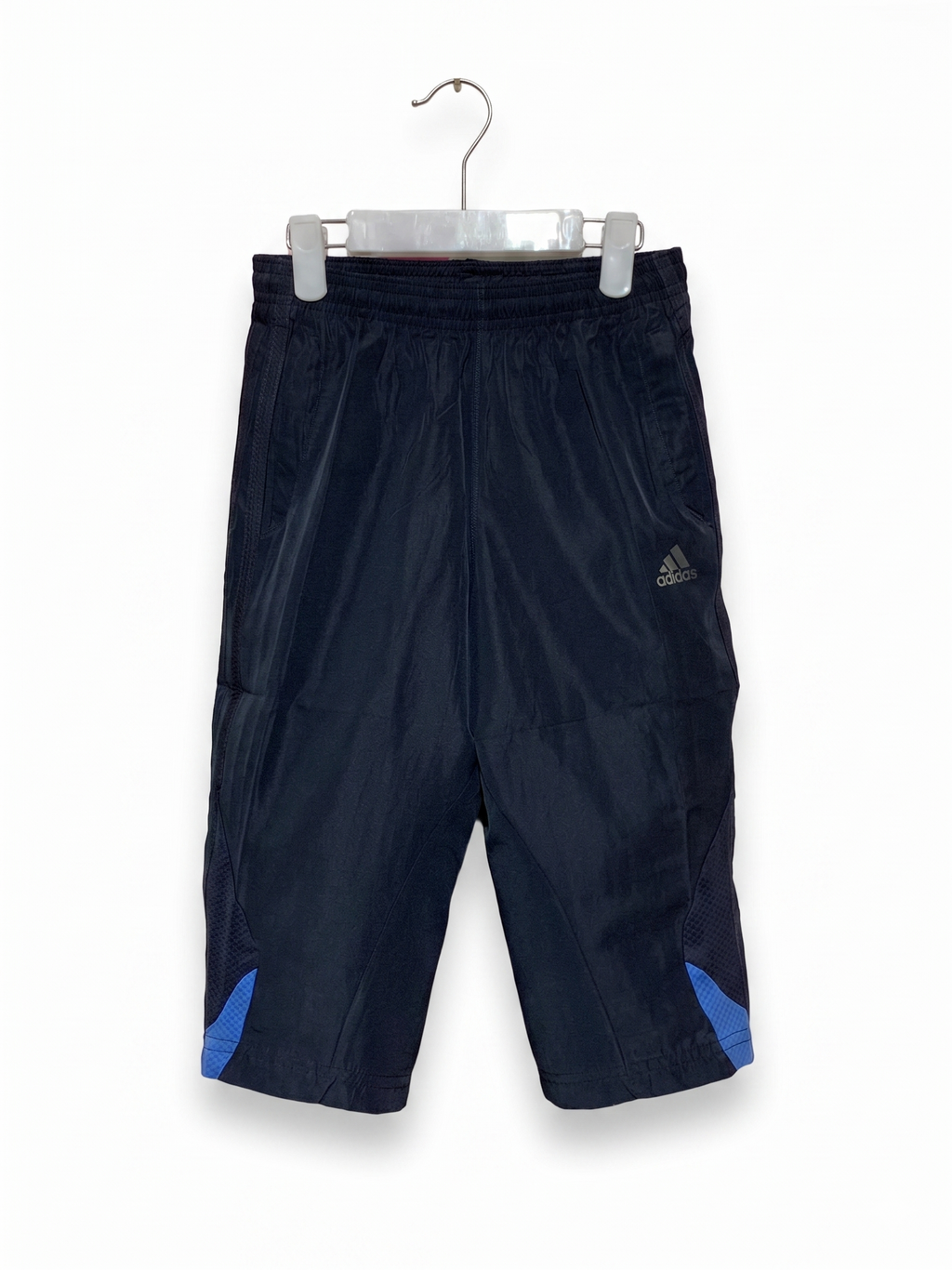 Adidas Boys Navy Blue Climacool Training 3/4 Jogger Pants - Size 7-8Y AB1
