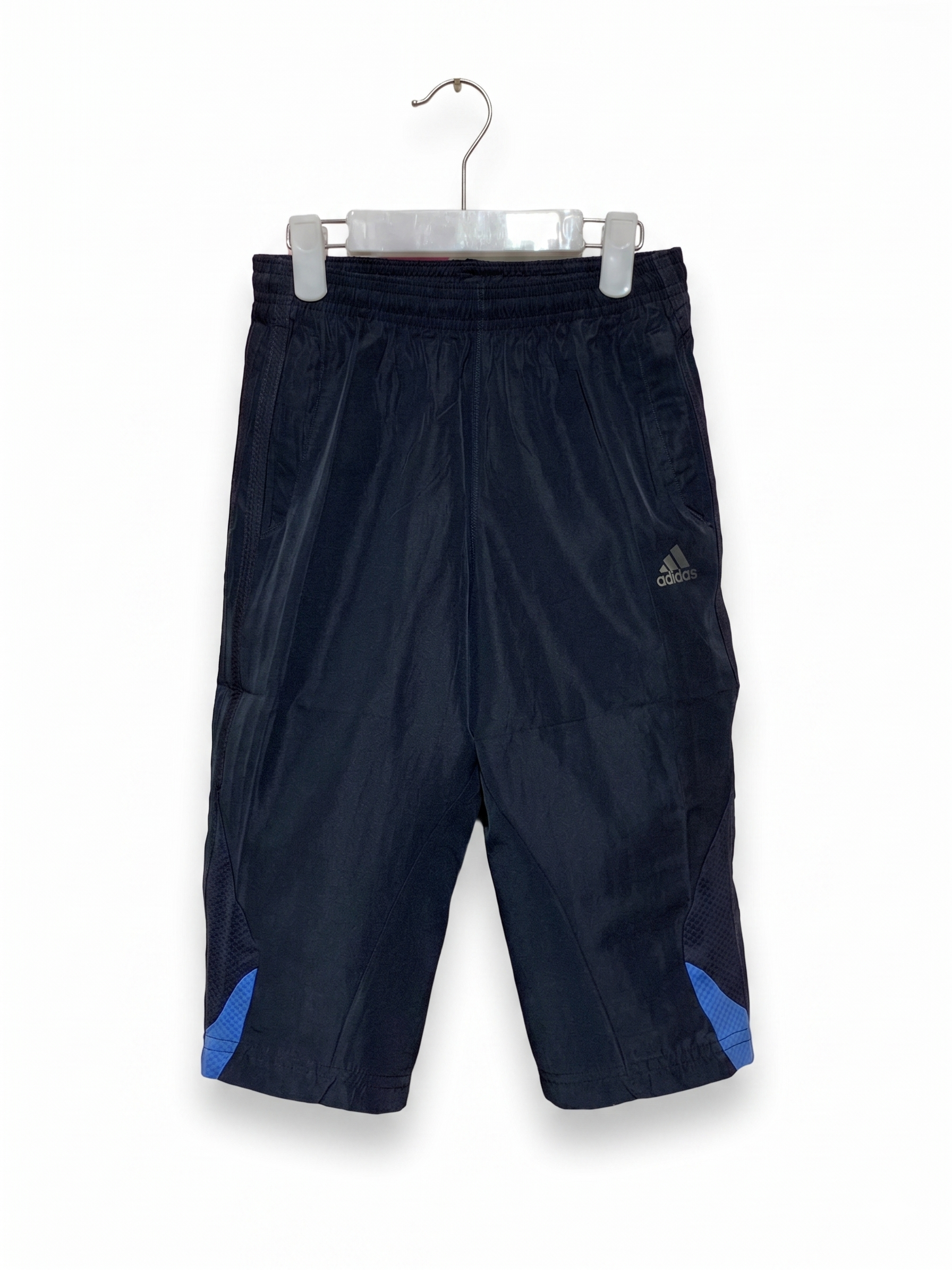 Adidas Boys Navy Blue Climacool Training 3/4 Jogger Pants - Size 7-8Y AB1
