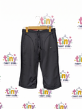 Nike Girls Black Athletic Cropped Track Pants / Capris - Size Estimated Age 13-14 Years (159 CM) AB1