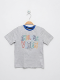 George Boys Heather Grey "Endless Vibes" Graphic T-Shirt - Size 6-7 Years, Estimated Age 6-7 Years AB2