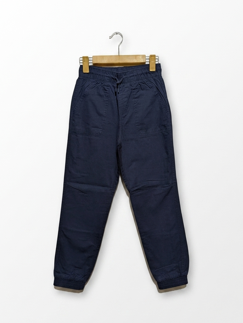 Cat & Jack Boys Navy Blue Classic Jogger Pants - Size Estimated Age 10-12 Years AB2