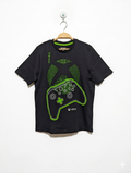 Xbox Boys Black "Game On" Graphic Tee - Size 14-15 (Estimated Age 14-15) AB1