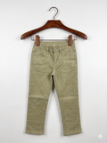 UNIQLO Kids XS Beige Stretch Twill Pants - 3 to 4 Years AB1