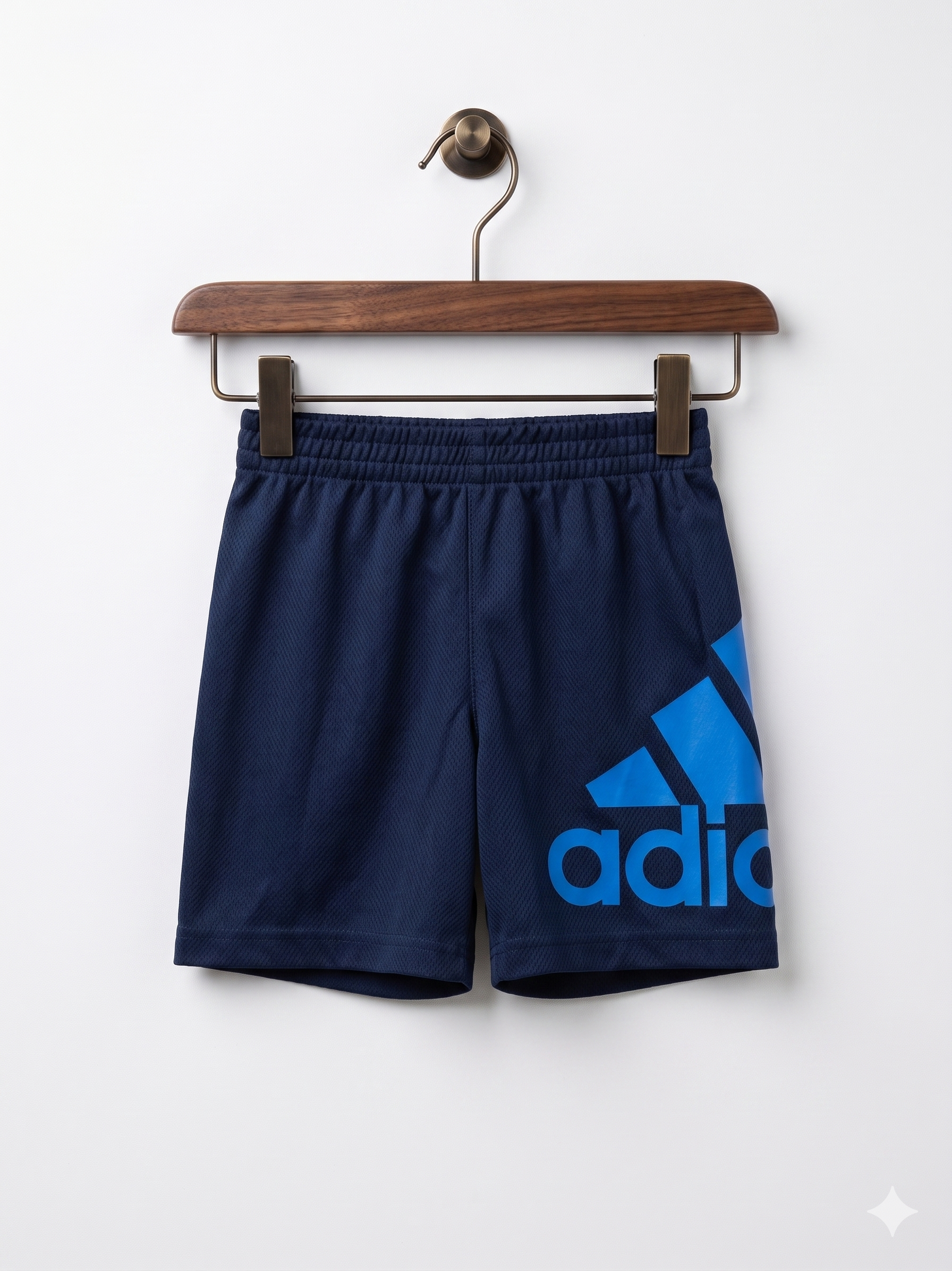 Adidas Toddler Boys' Big Logo Performance Mesh Shorts - Size 3T AB1