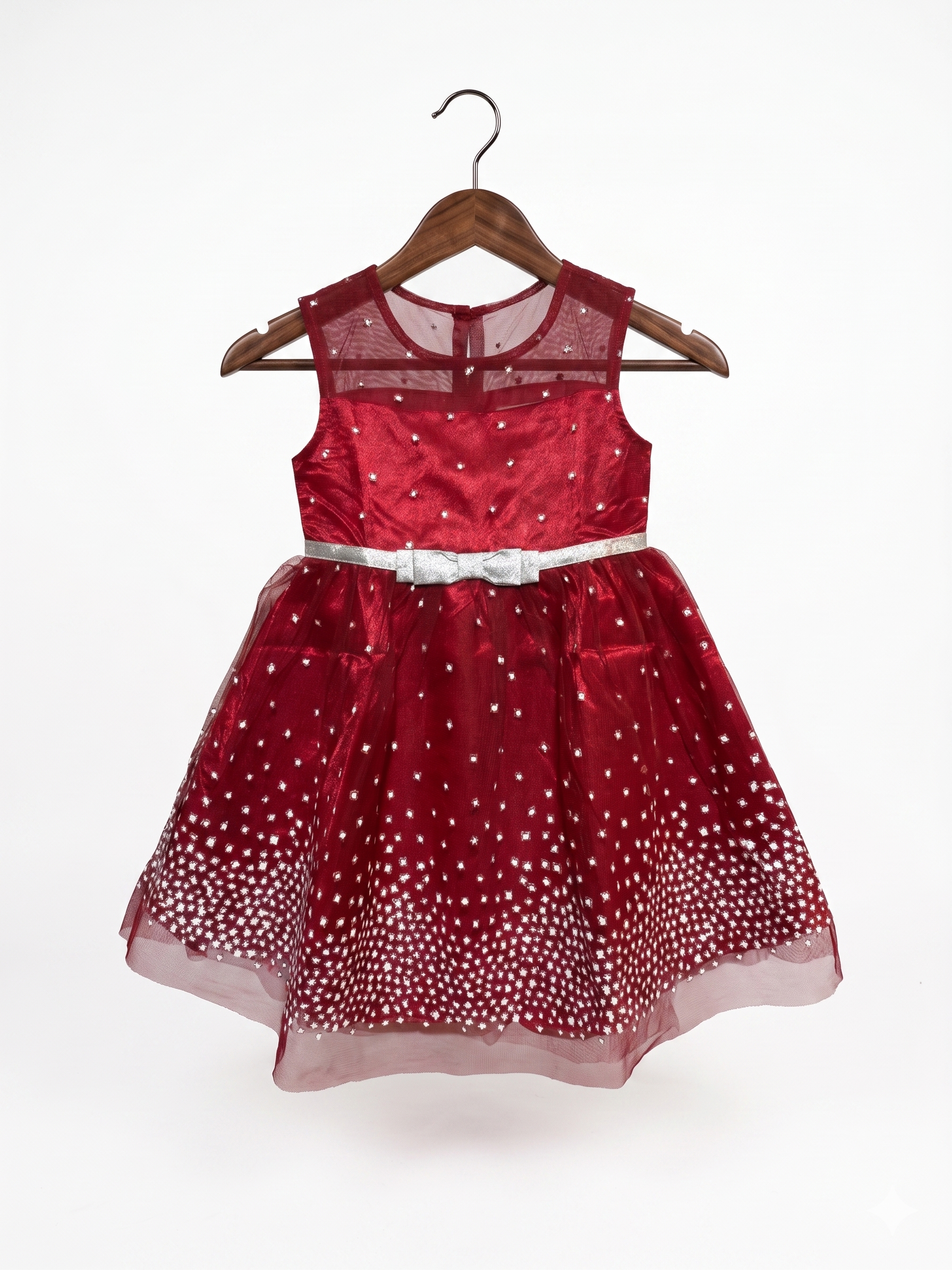 Jona Michelle Toddler Girls Sparkling Tulle Party Dress - Size 4T AB1