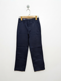French Toast Boys Navy Blue "Relaxed Fit" Twill Pants - Size 8 (Estimated Age 8 Years) AB2