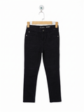 The Children's Place Boys Solid Black "Skinny" Chino Pants - Size Estimated Age 10 Years AB1