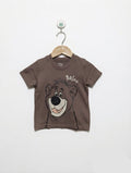 Disney at Primark Boys Brown "Baloo" The Jungle Book Short-Sleeve T-Shirt - Size Estimated Age 12-18M AB2